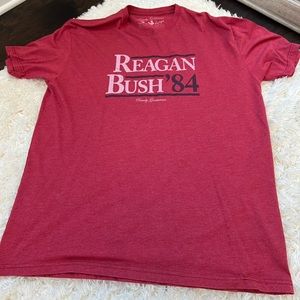 Rowdy Gentleman red short sleeved tshirt XL